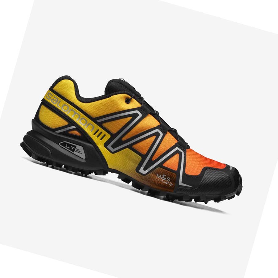 Tenis Salomon SPEEDCROSS 3 GRADIENT Hombre Amarillos | MX 3436EBC